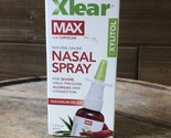 Xlear MAX with Capsicum Nasal Spray 1.5oz Sinus Relief with Xylitol Exp ... - $13.98