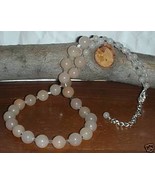 Genuine Natural Pink Aventurine Necklace - £15.43 GBP