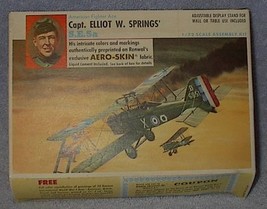 Renwal WW1 SE5a Elliot Springs Aero Skin Airplane Model - £15.98 GBP