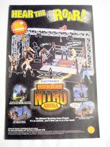 1999 Color Ad Electronic Nitro Arena WCW by Toy Biz - £6.38 GBP