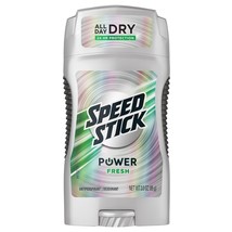 Speed Stick Antiperspirant/Deodorant, Fresh Scent, 3 Ounce Stick (00022200951029 - £13.53 GBP