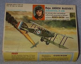 Renwal WW1 Bristol F2B Andrew McKeever Aero Skin Airplane Mo - £15.69 GBP