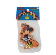 VINTAGE 1970&#39;S WALT DISNEY MINNIE MOUSE PENCIL SHARPENER NEW IN PACKAGE ... - £18.98 GBP