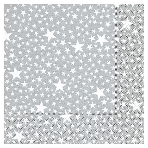 Paper+Design Luncheon Napkins - Starlets Silver - $32.81