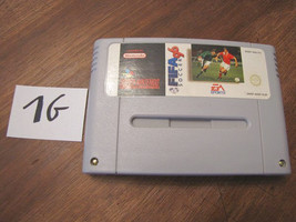 1996 ea sports snsp-a6sp-eur Super Nintendo FIFA Soccer 96 Video Game Ca... - £10.44 GBP