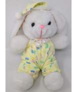Plush Bunny Rabbit Jelly Bean Outfit 1993 Giftco Stuffed Animal 90s Vintage - £22.76 GBP