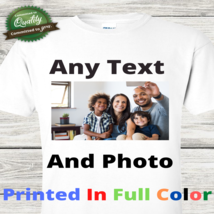 12 Personalized photo shirts, Custom Shirt With Photo, Custom T-Shirt Gr... - $143.88