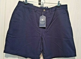 Cotton 101 Mens Chino Shorts Size 34 Navy Blue Tag Size 38 New with Tags - £18.09 GBP