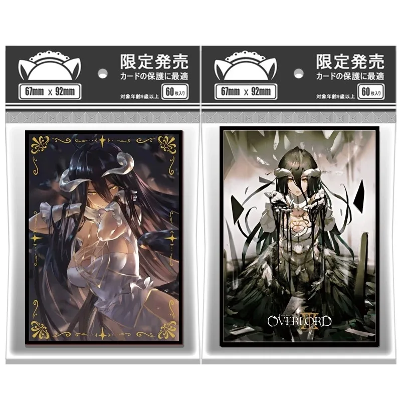 60pcs/set Cartoon Overlord Albedo Animation Characters Card Protective Film - £18.99 GBP