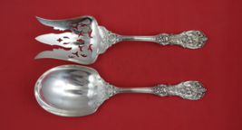 Francis I old by Reed and Barton Sterling Salad Serving Set hand pierced... - $16,791.59 MXN