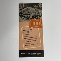 Turkey Vintage Consumer Information Service Poultry &amp; Egg Board Chicago ... - $16.83