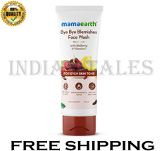 Mamaearth Bye Bye Blemishes Face Wash with Mulberry and Vitamin C - 100ml - £18.35 GBP
