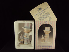 Precious Moments, 102938, God Bless America, Issued 1986, Limited 1986 Free Ship - $39.95
