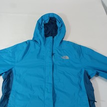 The North Face Stinson ABUK Women’s Turquoise Hyvent Rain Hooded Jacket Sz Small image 11