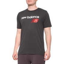 Nwt New Balance Msrp $38.99 Heritage Mens Black Crew Neck Short Sleeve T-SHIRT S - £14.30 GBP