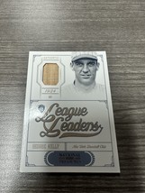 2012 Panini National Treasures League Leaders /99 George Kelly #7 HOF - $29.95