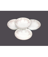 Four Premiere Fine China April Rose 360 coupe cereal bowls made in Japan. - £50.64 GBP