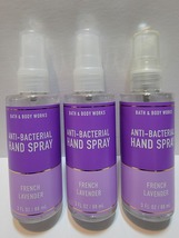 Bath &amp; Body Works Antibacterial Hand Spray French Lavender 3 FL OZ Lot O... - $40.00