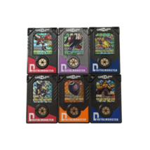 Bandai Digimon Data Plate DDP Chip Digimon Accel Digivice 6 Pcs Hologram... - £52.60 GBP