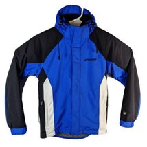 Blue Spyder Snowboarding Jacket Kids Size 16 XT 5000 Boys Black Widow - $76.54