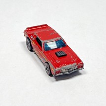 Hot Wheels Redline Red Ford Gran Torino #23 Hong Kong 1974 Vintage Toy Car  - $24.95