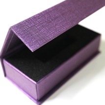 4x Purple Clear USB Magnetic Box Presentation, and Removable Drives-
sho... - $28.21