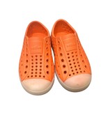 Native Jefferson Slip on Shoes Orange Toddler size 7 - $27.06 CAD