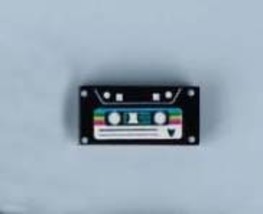 Retro Cassette Tape type A  2X1  piece - £1.18 GBP