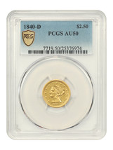 1840-D $2.50 PCGS AU50 - $17,314.50