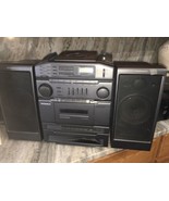 magnavox boombox cd/ cassette radio-RARE VINTAGE COLLECTIBLE-SHIPS SAME ... - $349.13