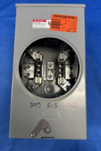 SIEMENS 200 Amp 4-Jaw No Bypass Ringless Overhead Fed Meter Socket - $69.29