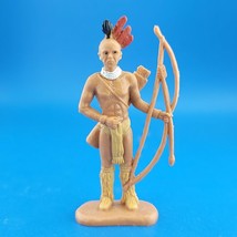 American Indian Brave Bow Arrow Replacement Figure Safari Wild West Toob 2.5 in. - £2.34 GBP