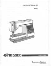 Elna 5000 Service Manual Hard Copy - $15.99