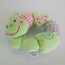 Koala Baby Stuffed Plush Caterpillar Worm Girl Rattle Ring Circle Toy Gr... - £27.36 GBP