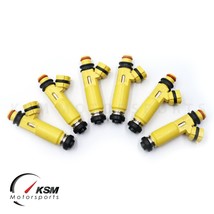 6 X 450cc Fuel Injectors For Toyota 1FZ-FE Landcruiser FZJ78,79,105 Lexus - £137.21 GBP