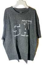 Majestic Athletic Herren San Antonio Spurs Kurzarm T-Shirt 2XL Schwarz - $17.80