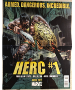 HERC &amp; S.H.I.E.L.D. (2011) Marvel Comics 10&quot; x 13&quot; 2-sided promotional p... - €12,70 EUR
