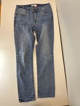 Women’s Cabi Jeans High Rise Straight Size 4 Light Wash Blue Denim Pants - £11.81 GBP