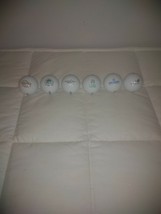6 Pinnacle Golf balls #4 with logos of various courses Never hit - $25.99