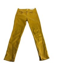 rag bone mustard Ankle zipper capri jeans Size 26 - £23.45 GBP