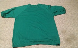 Mens XL Short Sleeve Green Tee Shirt T-Shirt - £4.78 GBP