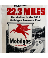 1953 Mobilgas Mobil Gasoline Advertisement Automobilia Socony Vacuum Oil... - €21,62 EUR