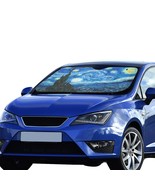 Starry Night Van Gogh Car Auto Sun Shade Windshield 55&quot; x 29.53&quot; - $36.67 CAD