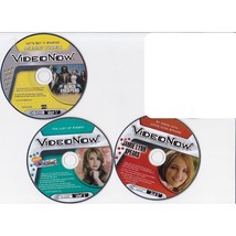 VideoNow Discs Black Eyed Peas Unfabulous Jamie Lynn Spears Y2K 2000s Set of 3 - £23.87 GBP