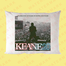 K EAN E - KEANE20 Celebrating 20 Years World Tour 2024 Pillow Case - £18.38 GBP