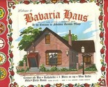 Bavaria Haus Placemat City Park Avenue in Columbus Ohio German Village - £9.34 GBP