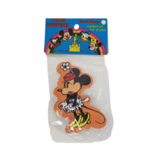 VINTAGE 1970'S WALT DISNEY MINNIE MOUSE PENCIL SHARPENER NEW IN PACKAGE ... - $14.25