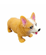 creative animal stretch slow rebound Lala Corgi squeeze toy - $226.75 MXN