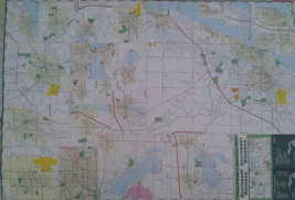 Southwest Michigan 27 x 39 Laminated Wall Map (G) - £37.10 GBP