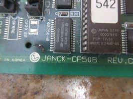 *SPECIAL PRICE* LG YASKAWA BOARD JANCK-CP50 JANCK-CP50B REV.C DF9202627-A0 - $802.76 CAD